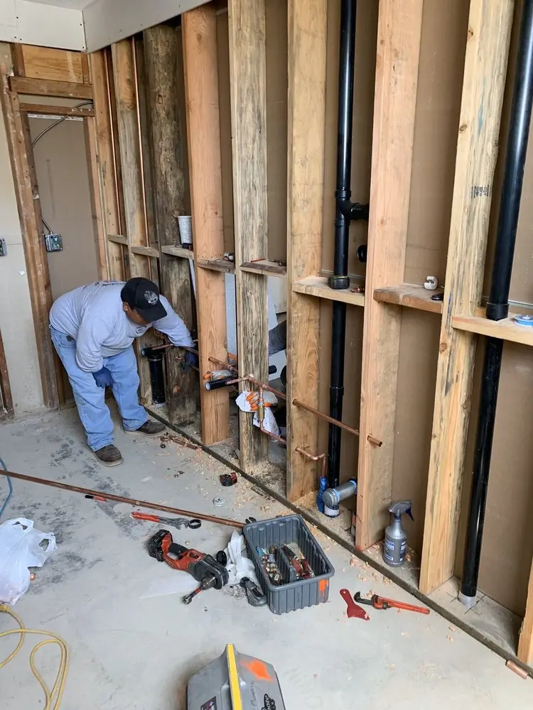 Commercial rough-in plumbing for Gas Line Repair in El Mirage